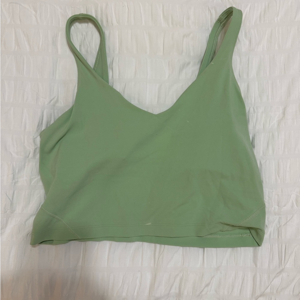 Green Luluemon Align Tank